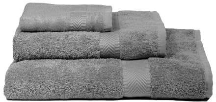 EO Home Handtücher Set - 100% GOTS-zertifizierte Ägäische Baumwolle, Bio-Qualität, weich & saugfähig, umweltfreundliche Badetücher