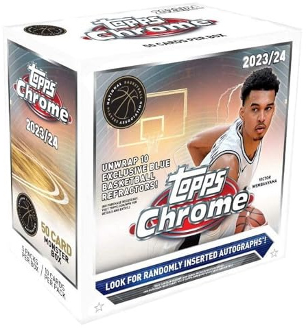 2023-24 Topps Chrome-Basketball-Mega-Box