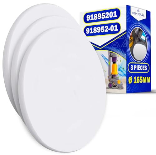 3 Piezas Filtro para Aspiradora Ø 165 mm con el Código Original 918952-01 91895201 para Dyson DC04 DC05 DC08 DC19 DC29 - MONTERAL