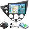 2G+64G Android Radio para Ford Focus 1998-2005 con Wireless Carplay & Android Auto, Radio de Coche con Pantalla Táctil de 9 Pulgadas con Navegación GPS, Bluetooth, FM RDS