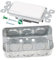 jojofuny 1 Satz Wippschalter Wandleuchte Dimmer Wippleuchte 3 Wege 3-Wege-licht Abs