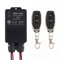 Télécommande sans fil étanche Interrupteur extérieur 30 A Relais Récepteur avec 433 MHz pour pompe à eau Lumière Moteur AC 100-240 V Protection IP65 Portée 50 m