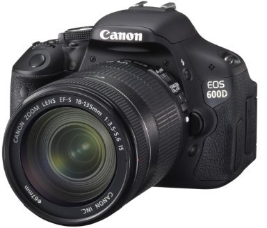 Canon EOS 600D SLR-Digitalkamera (18 MP, 7,6cm (3 Zoll) schwenkbares Display, Full HD, Double-Zoom-Kit inkl. EF-S 18-55 IS II + EF-S 55-250 IS)