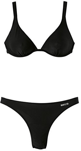 Beco Damen Bügel Bikini B-Cup, schwarz, 40, 0/81030