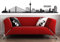wandtattoo-factory Skyline Düsseldorf - 190 x 42cm - Farbe: Schwarz