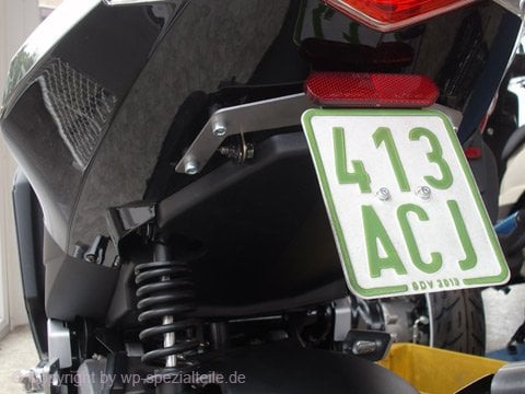 Speedfight 3/4 Tuning Kennzeichenhalter Halterung mittig
