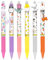 Online magiXX, 6x Radierstift Fun Spring Edition I Gelschreiber blau radierbar I Geschenkidee I Hase I Küken I Schaf I Tulpen I Karotten I für Kinder & Erwachsene I thermoempfindliche Radiertinte