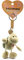 Nici 33695 - Schlüsselanhänger Schildkröte, 7 cm Talisminis