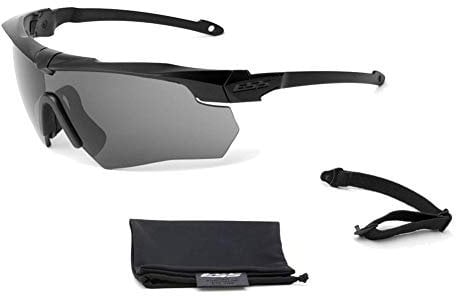 ESS Sunglasses Crossbow Surpressor ONE Black with Smoke Gray Lens