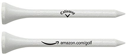 Callaway Holz-Tees, 7,5 cm, Weiß, 100 Stück, White, 2.75 Inch