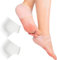 Pinkiou Protege Talon Silicone, Manches de Talon en Silicone, Coussin de Talon de Gel, Protege Talon Chaussure pour la Douleur de Talon, Talons Fendus Secs, Hommes et Femmes (1 Paire)