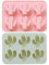 MoldFun 2er-Pack Kakteen Eiswürfelform Kakteen Silikonform für DIY Schokolade Süßigkeiten Gummy Gelee Gelee Backen Muffin Cupcake Kuchen Seife Lotion Bar Küche Gebäck Werkzeuge (6-Mulden, Pink/Grün)