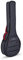 Crossrock Borsa imbottita 10 mm per banjo 5 corde | Tessuto Oxford grigio scuro, spallacci zaino, tasche porta accessori, base rinforzata – Protezione leggera per musicisti