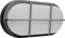 as - Schwabe LED Wandleuchte oval 20 W 1680 lm Anthrazit - 25 x 12,5 cm - Außenleuchte wassergeschützt IP65-4000K - schlagfestes Alu-Gehäuse - 2 Leitungseinführungen - Kellerlampe, 56721