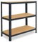 shelfplaza® 100x120x50cm HOME Schwerlastregal anthrazit/Metallregal mit 3 Böden/Kellerregal Metall, Garagenregal, Werkstattregal oder Regal Lagerregal/Steckregal Metall mit 175kg Tragkraft