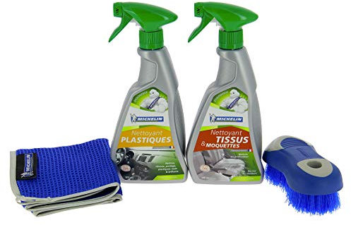 MICHELIN 995940 Kit Entretien Nettoyage intérieur Voiture Ecologique