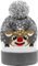 JAP Weihnachtsmütze mit LED-Leuchten - Rudolf Oh Deer - Beanie - Wintermütze mit Pompom - Mütze mit LED licht - Unisex - Grau
