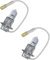 cyclingcolors 2x glühbirne glühlampe 12V 35W PK22S H3 motorrad moped roller auto