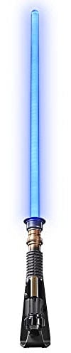 Star Wars The Black Series OBI-Wan Kenobi Force FX Elite Sabre Laser avec LED et Effets sonores avancés, Article de Jeu de rôle pour Adulte, Multicolore (F3906)