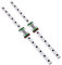 GooEquip MGN12H Mini Lineare Schienenführung 250mm 300mm 350mm 400mm 450mm 500mm 550mm 600mm 800mm 1000mm mit MGN12H Wagenblock für DIY 3D Drucker und CNC-Maschine XYZ (400mm, Schiene + MGN12H)