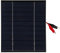 GTIWUNG 12V 2W 136 X 110mm Micro Mini Células de Panel Solar con Pinza de Cocodrilo, Mini Placas Solares para Energía de Energía Solar con Clip de Prueba, Hogar DIY, Proyectos Científicos