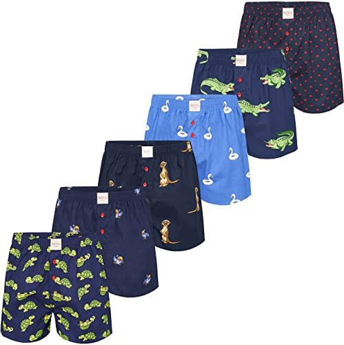Phil & Co. Berlin 6 Webboxer Herren American Boxer Boxershorts Shorts
