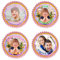 30 x Pre Cut Personalised Photo/Your Logo Cupcake Toppers Edible Premium Wafer Paper Decoration Multicoloured