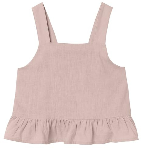 NAME IT Mädchen NKFFALINNEN Strap NOOS Top, Sepia Rose, 134/140 cm