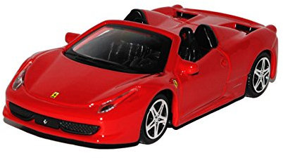 Ferrari 458 Italia Spider Cabrio Rot Ab 2009 1/43 Burago Modell Auto