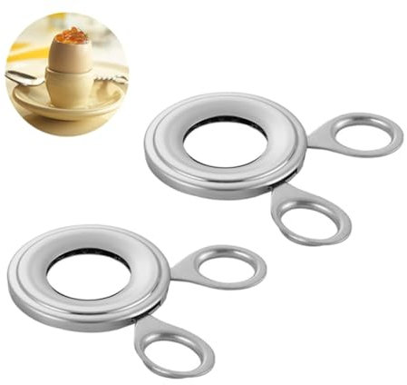 VINTORKY 2pcs Egg Scissors for Soft Boiled Eggs Egg Scissors Quail Boiled Egg Eggshell Egg Opener Scissors Metal Egg Scissors Metal Scissors Egg Topper Stainless Steel