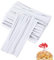 Mabor 1000pcs Bag Twist Ties, White Bread Ties,Reusable Environmentally Friendly Kraft Paper & Iron Wire Inside,Plastic Ties,Twisted Ties,Cake Bags Ties,Bread,Candy,Gift Kitchen Home