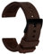 TStrap Bracelet Montre Silicone 20mm - Marron Dégagement Rapide Intelligente Bracelets pour Homme Femme - Souple Caoutchouc Watch Strap Connectée Boucle Replacement - 18mm 19mm 20mm 21mm 22mm 24mm