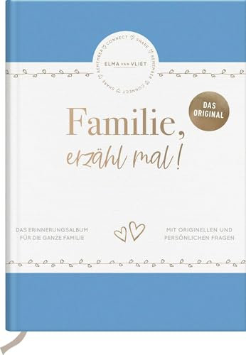 Familie, erzähl mal!: Das Erinnerungsalbum für die ganze Familie | Das perfekte Familien-Geschenk