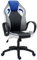 HOMCOM Silla Gaming Tapizada en PU y Malla Silla Gamer Giratoria con Función de Basculante Altura Ajustable para Hogar Oficina Estudio Multicolor