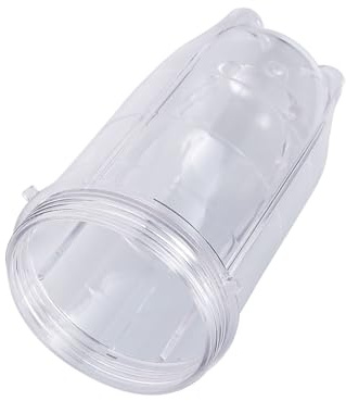 Fydun Kunststoff-Becher, Hoch oder Kurz, Transparent, für Tassen, Mixer, Entsafter, Ersatzteile, Zubehör, für Familien (Kurzer Pokal)