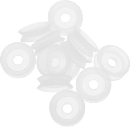 DECHOUS 12pcs Replacement Float Valve Gaskets for Pressure Cooker Seal Ring Silicone Float Valve Sealer Caps for Electric Pressure Cooker Accessories