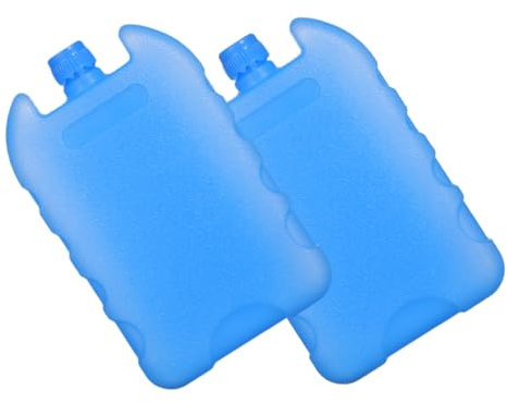 TOBBOMEY Reusable Ice Packs for Air Conditioner Fan Ice Crystal Box Set Small Freezer Packs Cool Room Temperature