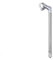 Generisch Fahrrad Schaft Vorbau Quill für 1 Zoll Gabel L: 300mm D: 22,2mm |Ausladung: 60 mm | Lenkerklemmung: 25,4 mm | Silber Alu