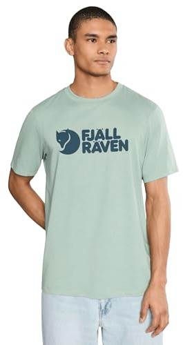 Fjällräven Herren Logo T-Shirt, Misty Green, M