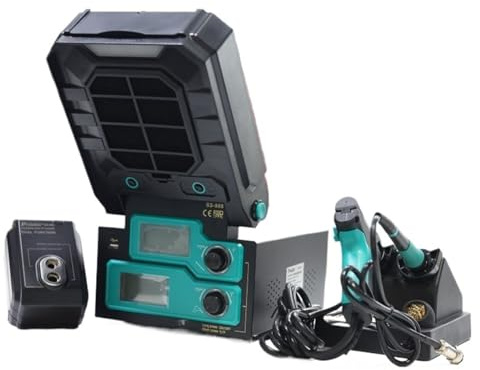 NIWPPKIMX SS-331H Update Version SS-988H 6 IN 1 Multifunction Soldering iron/Desoldering Station Desoldering Pump Smoke Absorbing