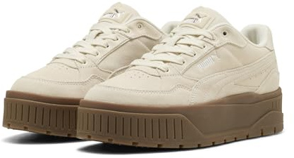 PUMA Damen Karmen II Idol Suede Sneakers 40, Alpine Snow White