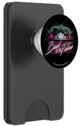 Back to the Future Delorean 80's Style Neon PopSockets PopWallet für MagSafe