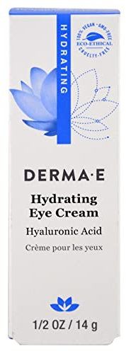 Derma E, Hydrating Eye Cream with Hyaluronic Acid, 1/2 oz (14 g)