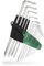 Wiha Stiftschlüssel Set mit ProStar Halter (39105) 14tlg. I Torx Winkelschlüssel Satz I Torxschlüssel T5+T6+T7+T8+T9+T10+T15+T20+T25+T27+T30+T40+T45