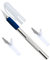 Wedo - Bisturi e lame di ricambio (78-621), in alluminio, colore: argento, Skalpell + 23 Klingen