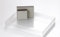 Vassoio rettangolare in plexiglass Espositore 15x20x2,7 cm per interno bagno Satinato Linea Cortesia Hotel B&B