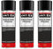 3x Edelstahlreiniger 400 ml Spray Reiniger Edelstahl VA Pflegespray Küche Gastromonie
