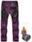 donhobo Womens Walking Waterproof Trousers Thermal Fleece Lined Ladies Winter Outdoor Windproof Warm Softshell Hiking Fishing Ski Snow Pants Purple XL