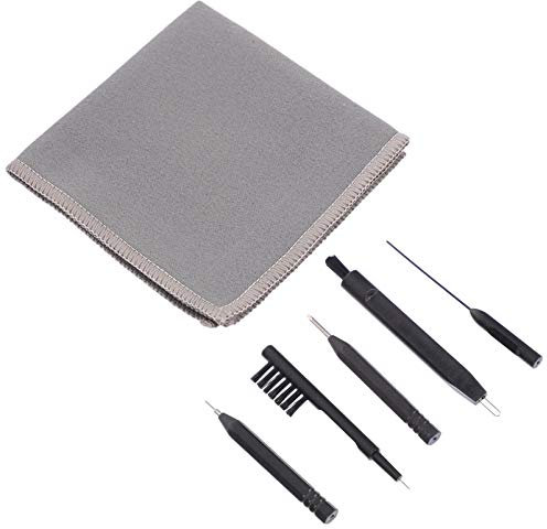 UKCOCO 6pezzi Kit Per Pulizia Dei Apparecchi Acustici Spazzolino Pulitore Per Auricolari Spazzolino Per Apparecchi Acustici Accessori Pulizia Dei