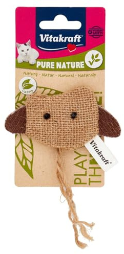 Vitakraft Spiel Pure Nature Eule mit Katzenminze für Katzen - 21 g